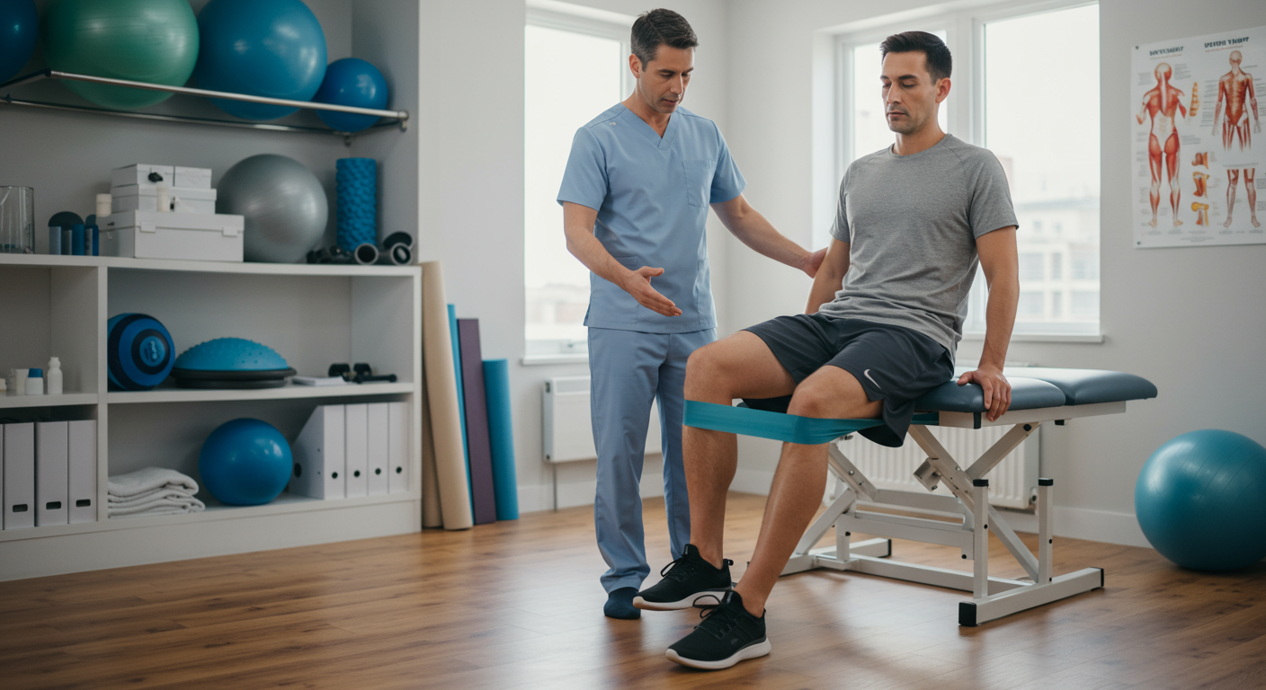 fisioterapia para dolor rodilla